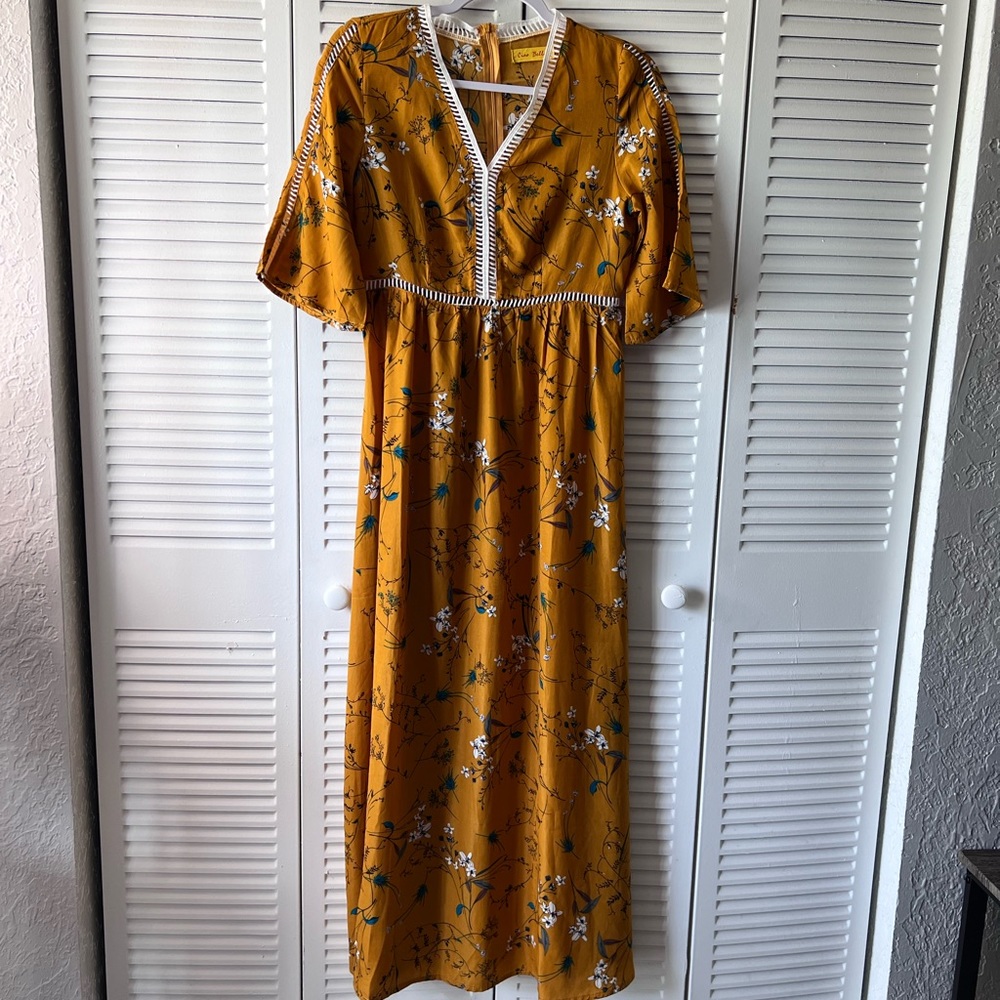 Ciao Bella Floral Maxi Dress